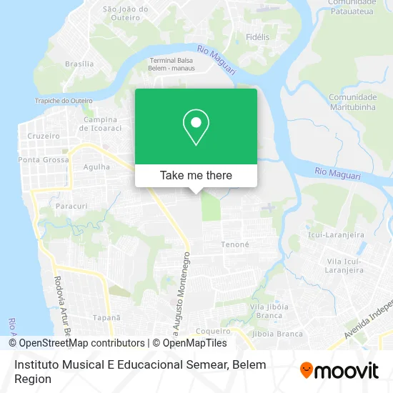 Instituto Musical E Educacional Semear map
