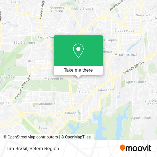 Tim Brasil map