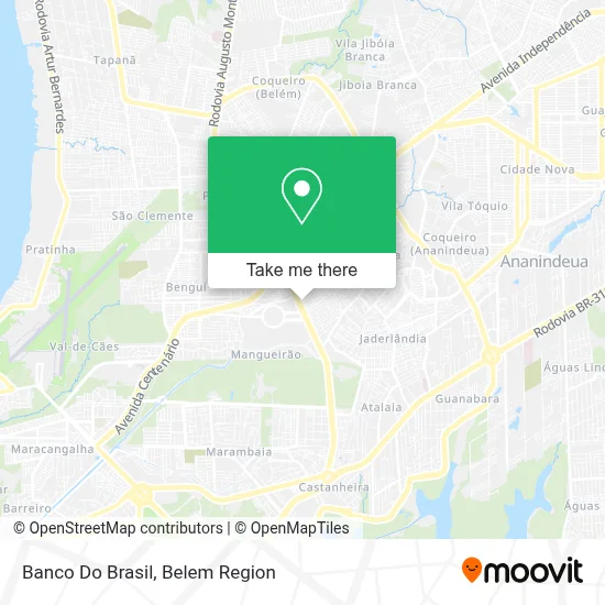 Banco Do Brasil map