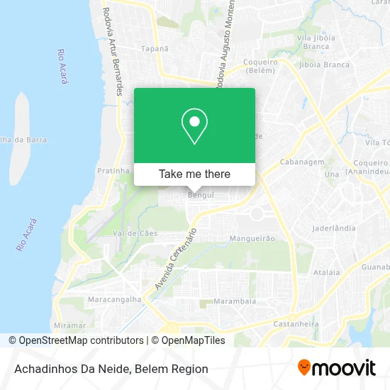 Achadinhos Da Neide map