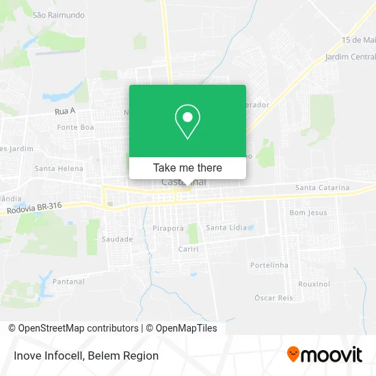 Inove Infocell map