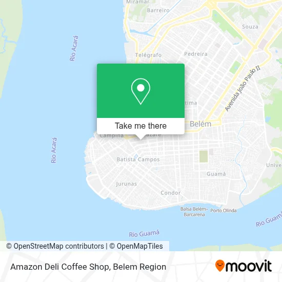 Amazon Deli Coffee Shop map
