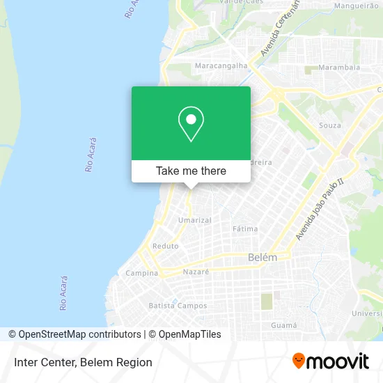Inter Center map