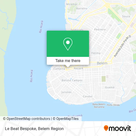 Le Beat Bespoke map