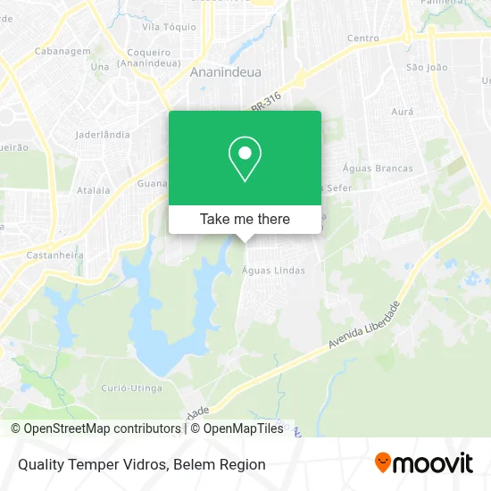 Quality Temper Vidros map
