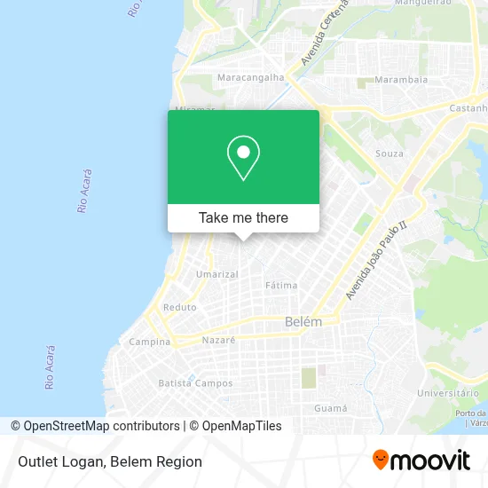 Outlet Logan map