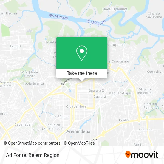 Ad Fonte map