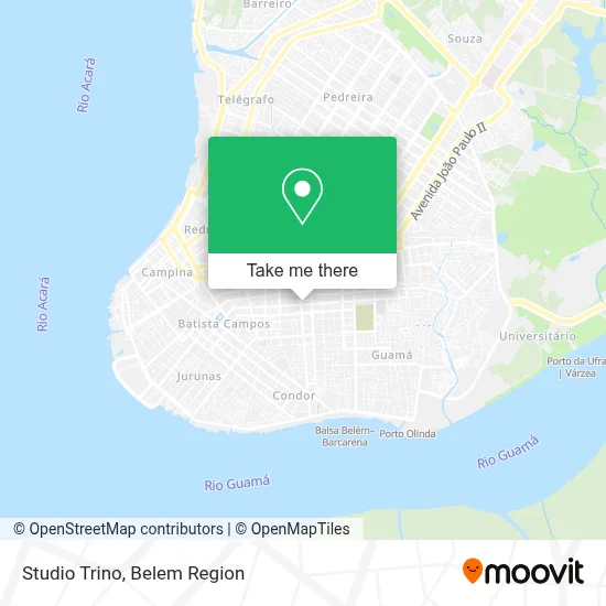 Studio Trino map