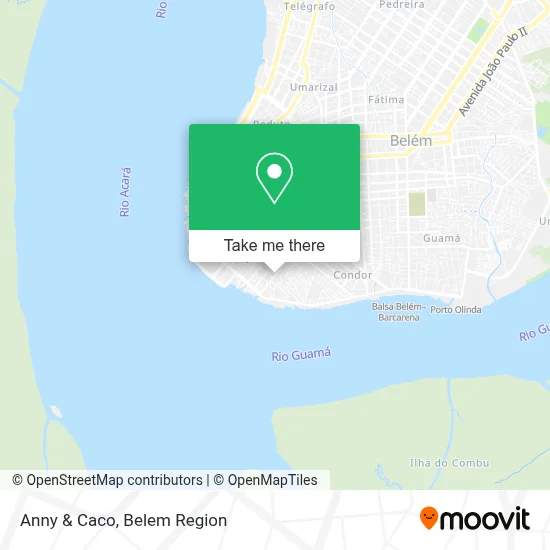 Anny & Caco map