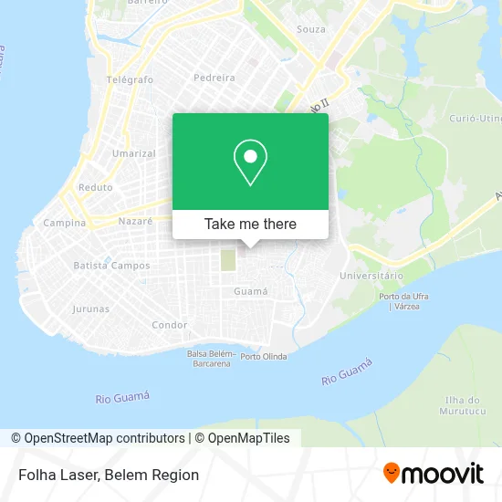 Folha Laser map