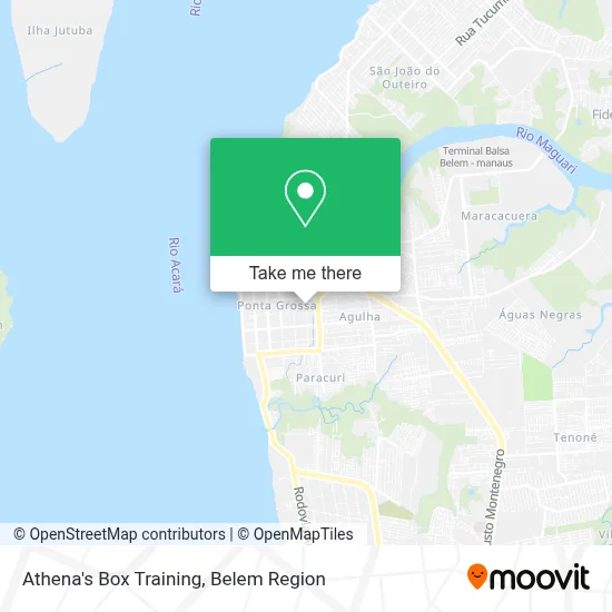 Athena's Box Training map