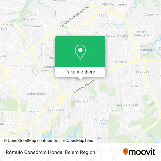 Rômulo Consórcio Honda map
