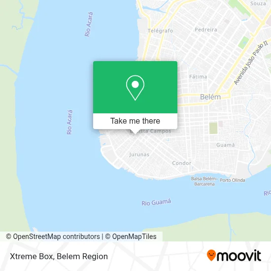 Xtreme Box map