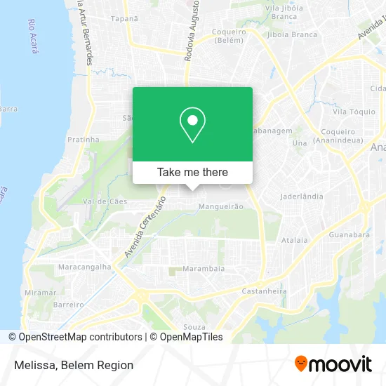 Melissa map