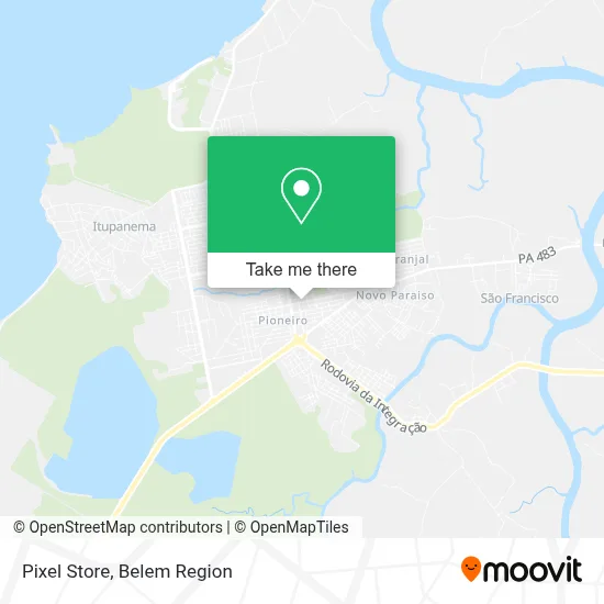 Pixel Store map