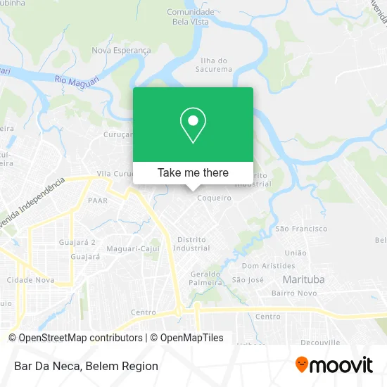 Bar Da Neca map