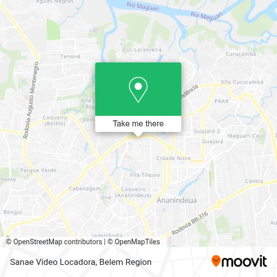 Sanae Video Locadora map