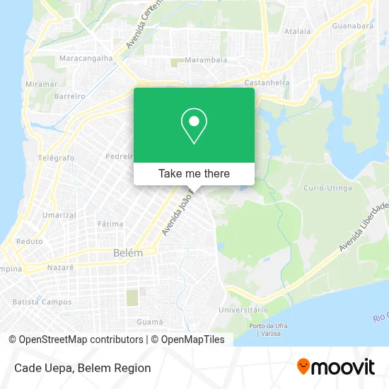Cade Uepa map