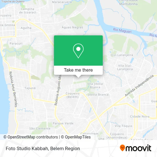 Foto Studio Kabbah map