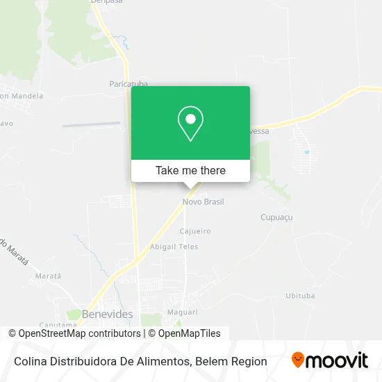 Colina Distribuidora De Alimentos map