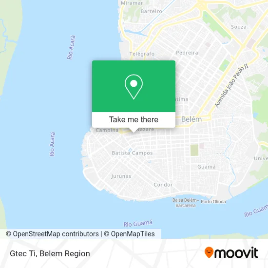 Gtec Ti map
