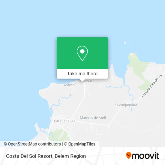 Costa Del Sol Resort map