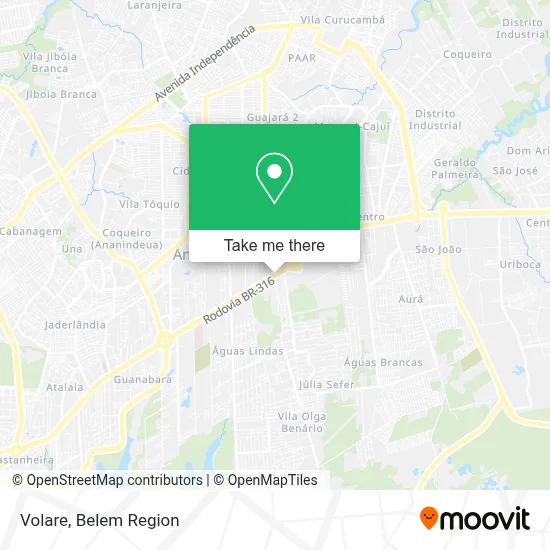 Volare map