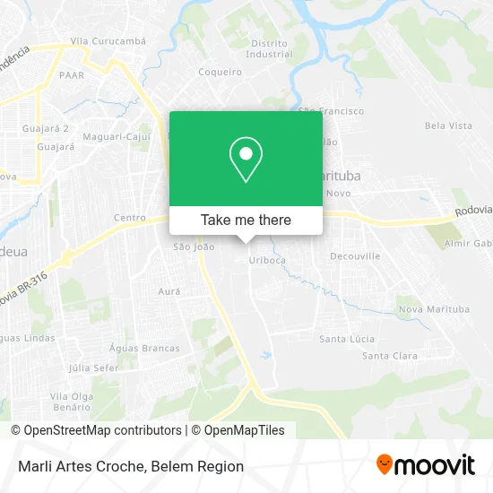 Marli Artes Croche map
