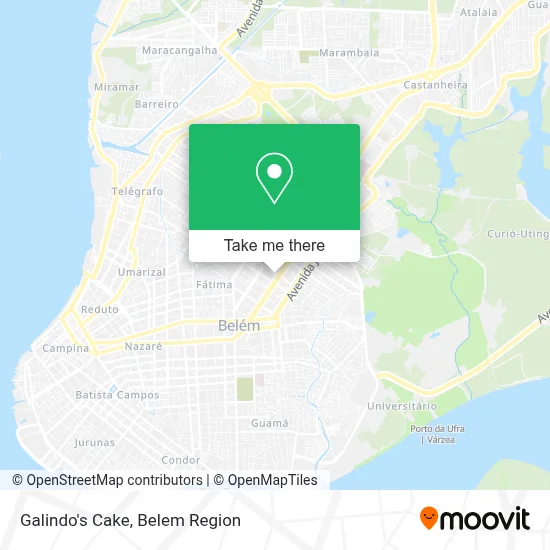 Galindo's Cake map