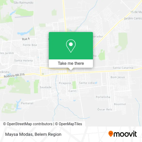 Maysa Modas map