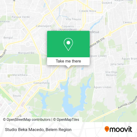 Studio Beka Macedo map