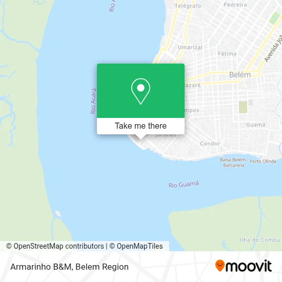 Armarinho B&M map