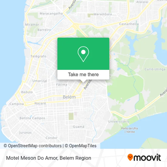 Motel Meson Do Amor map