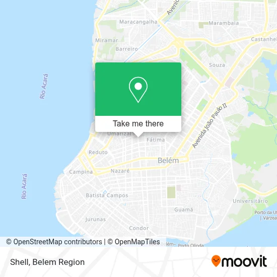 Shell map