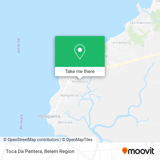 Toca Da Pantera map