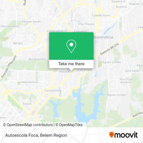 Autoescola Foca map