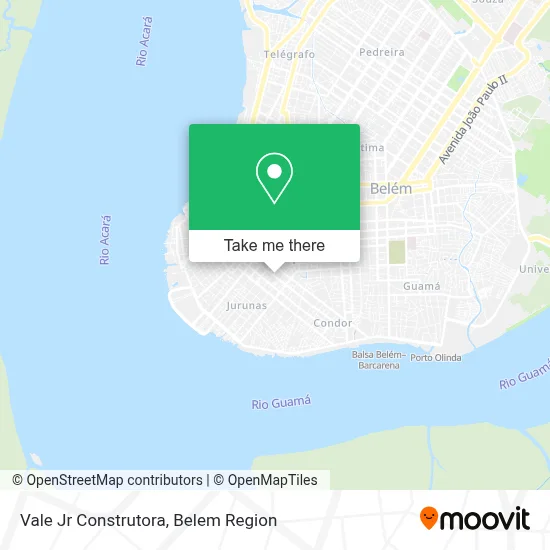 Vale Jr Construtora map