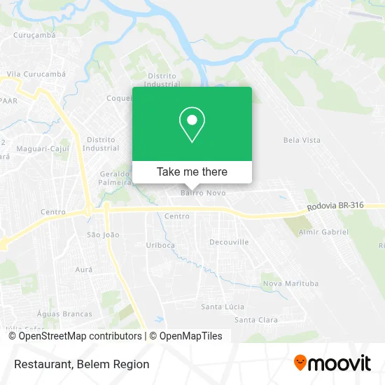 Restaurante map