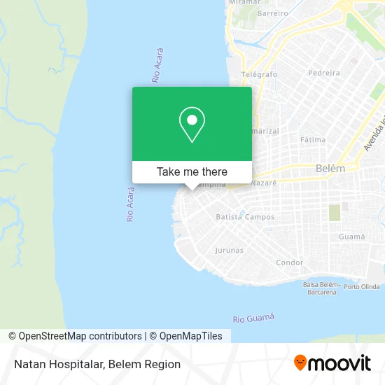 Natan Hospitalar map
