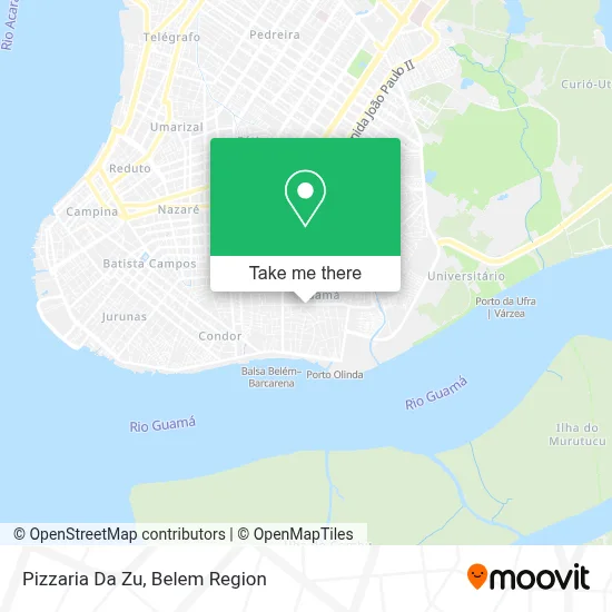 Pizzaria Da Zu map
