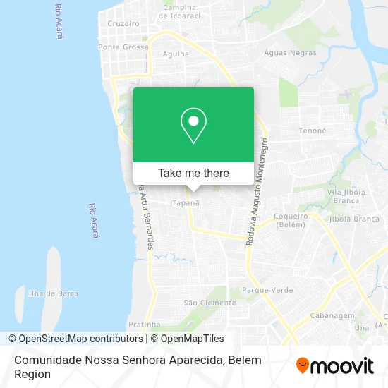 Comunidade Nossa Senhora Aparecida map