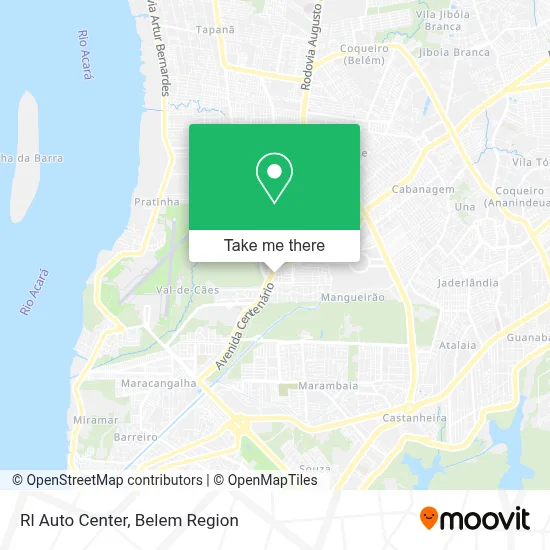 Rl Auto Center map