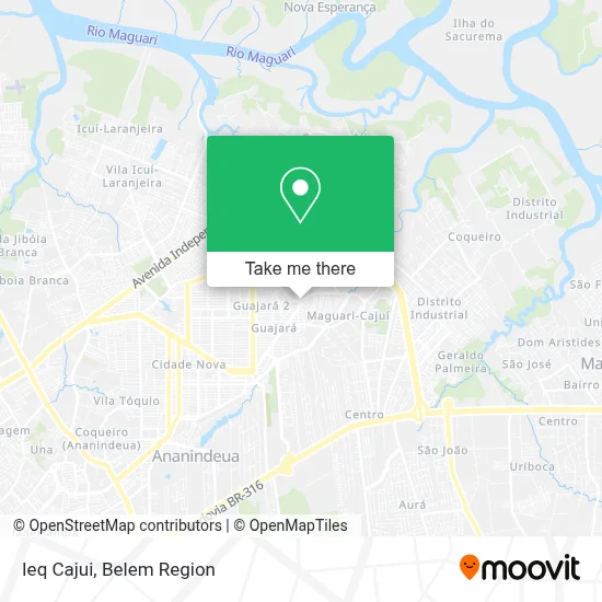 Ieq Cajui map