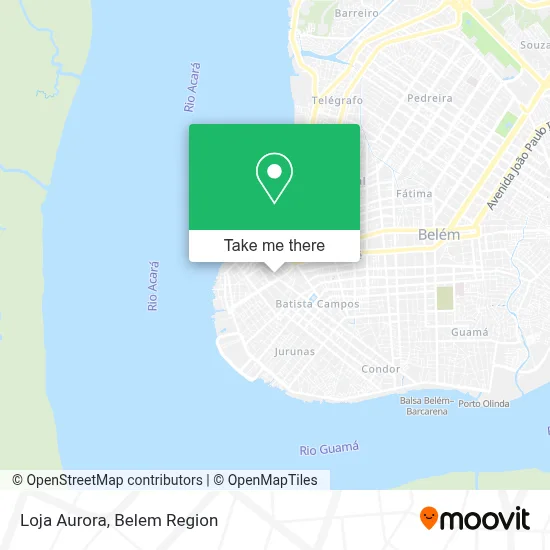 Loja Aurora map