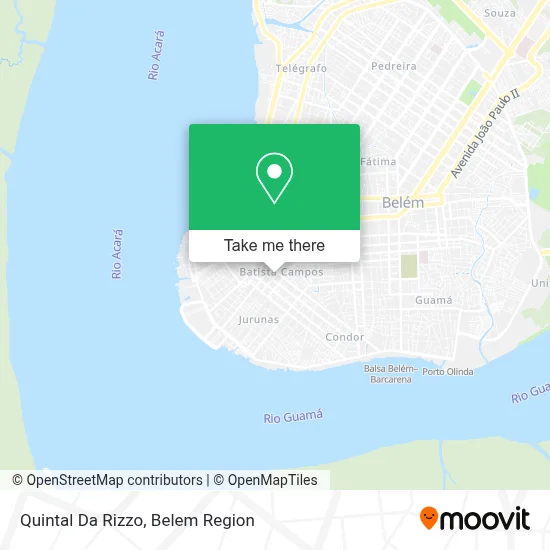 Quintal Da Rizzo map