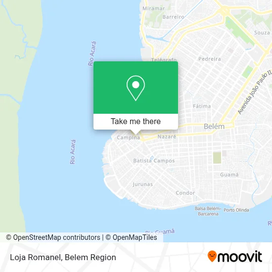 Loja Romanel map