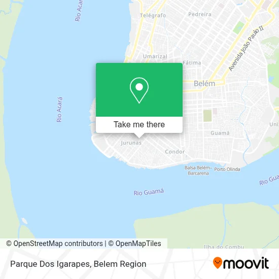 Parque Dos Igarapes map