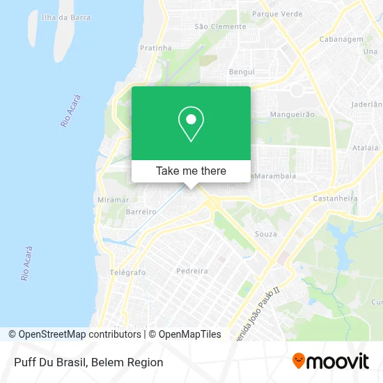 Puff Du Brasil map