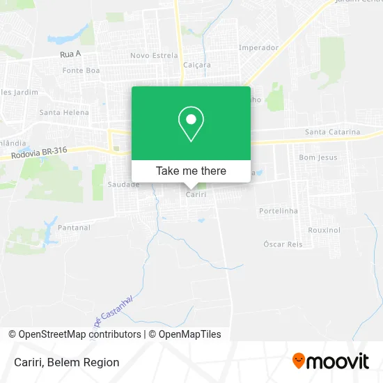 Cariri map