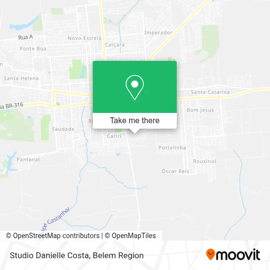 Studio Danielle Costa map